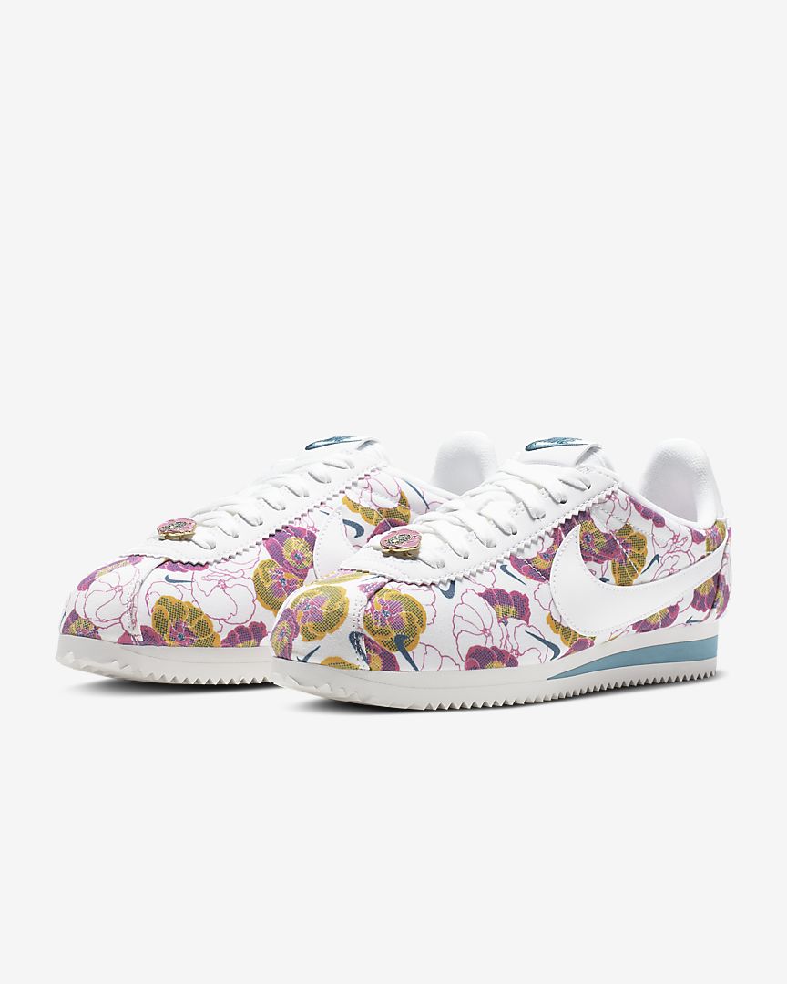 Women's Nike Classic Cortez LX White Floral (Limited Summer Edition)