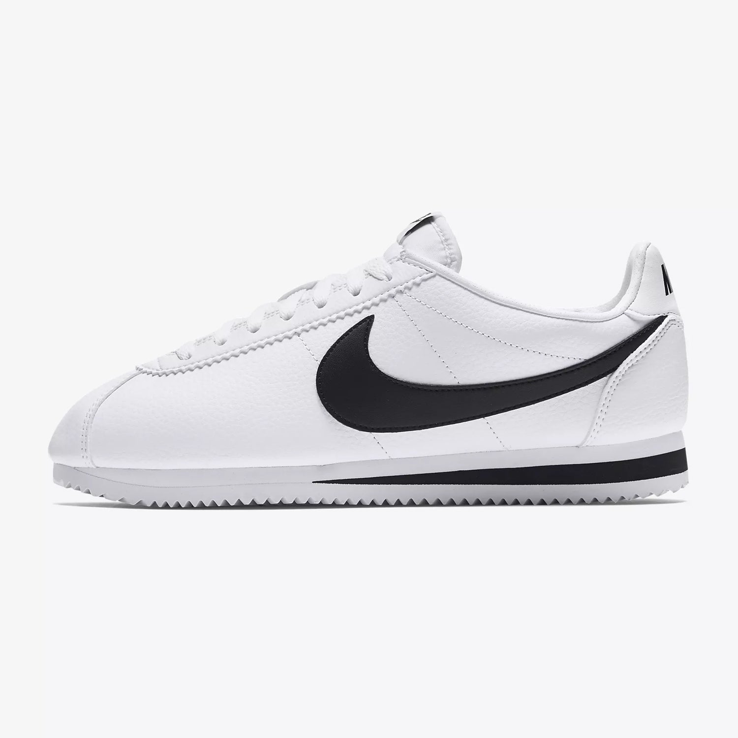 Men s Nike Cortez Classic Leather White Black Trilogy Merch PH