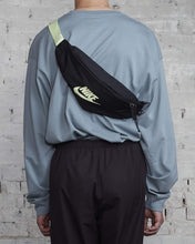 Nike Heritage Waist Bag Fanny Pack (Black Barely Volt)(unisex)