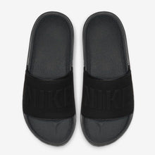 Men's Nike Offcourt Slides "Triple black" (Anthracite/Black)(BQ4639-003)