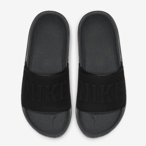 Men's Nike Offcourt Slides "Triple black" (Anthracite/Black)(BQ4639-003)