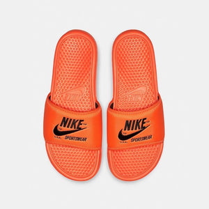 Nike Benassi Sportswear JDI Textile Special Edition (Neon Orange)