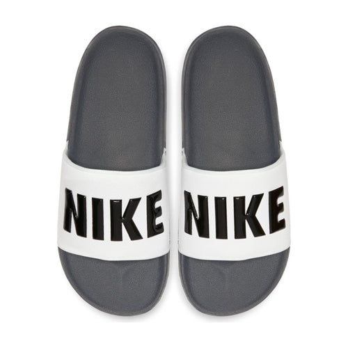 Men's Nike Offcourt Slides (Dark Gray/Black/White)(BQ4639-001)