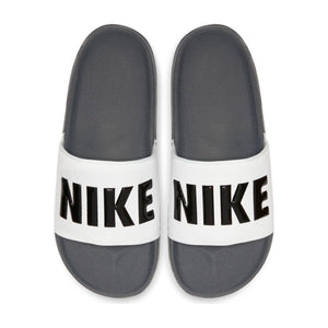Men's Nike Offcourt Slides (Dark Gray/Black/White)(BQ4639-001)