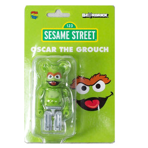 100% BE@RBRICK Oscar the Grouch (Sesame Street)