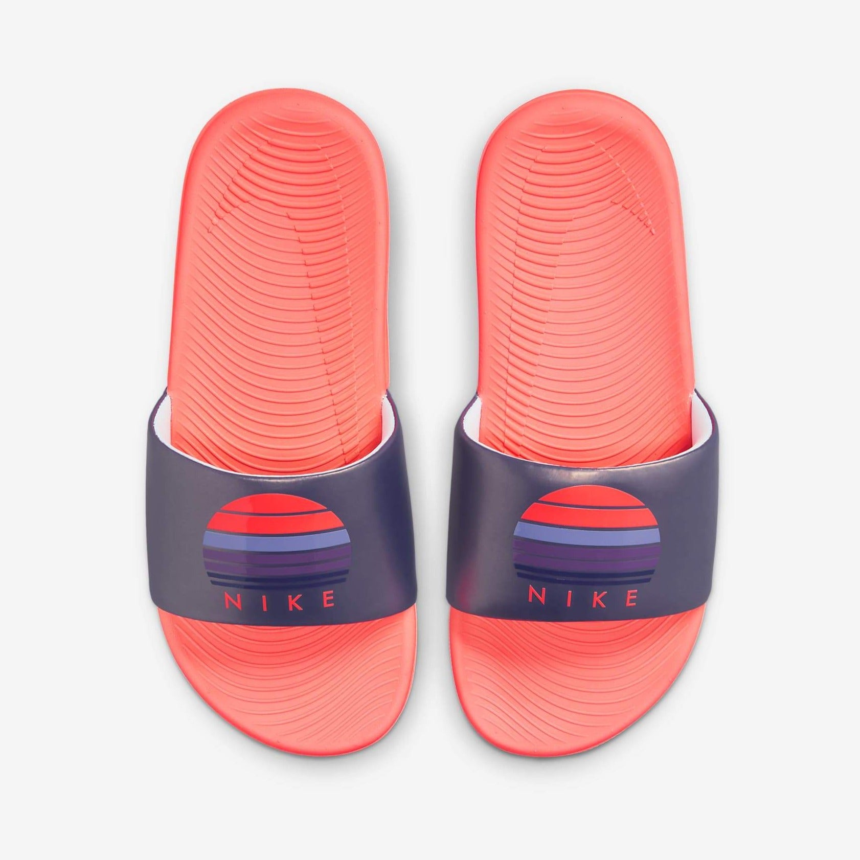 PS GS Nike Kawa Solarsoft Slide SE 2 Dark Purple Dust Bright