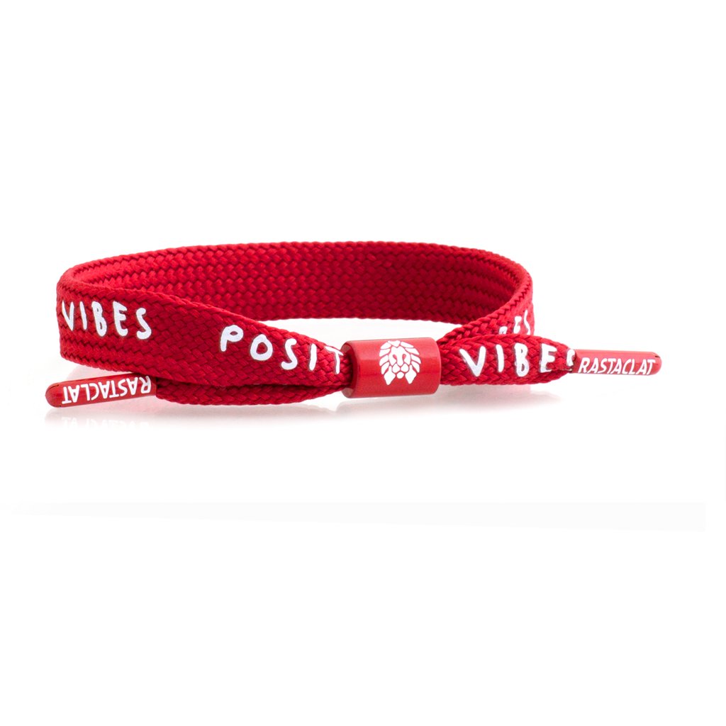Rastaclat Positive Vibes Flatlace (Red)