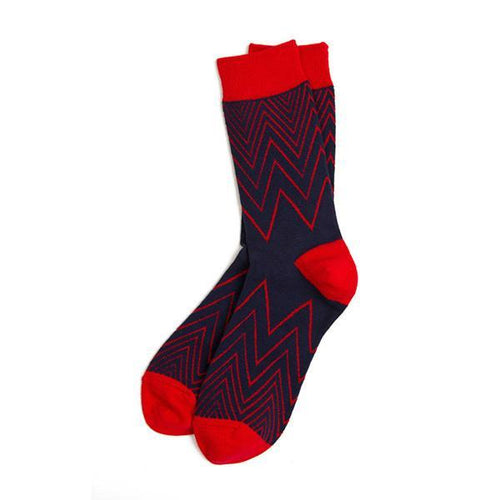 Richer Poorer: Wanderer - Red & Navy (Mens)