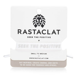 Rastaclat Seek The Positive - White Mini (No tags + display)