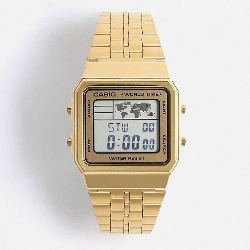 Casio Square Digital Watch A500WGA-9DF