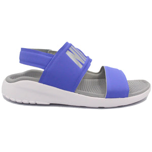 Women's Nike Tanjun Sandals (Sapphire Blue/Wolf Grey/White)(882694-501)