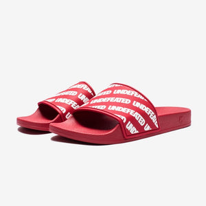 UNDEFEATED Repeat Slides (Red/White)