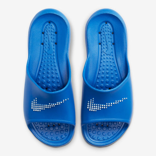 Men's Nike Victori One Shower Slides (Game Royal/White)(CZ5478-401)