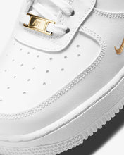 Women's Nike Air Force 1 '07 Essential "Light Silver" (White/Grey/Gold)(CZ0270-106)