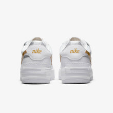 Women's Nike Air Force 1 Shadow (White/Metallic Gold/Silver)(DM3064-100)