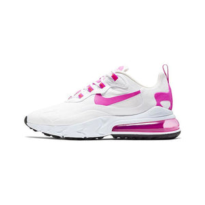 Women's Nike Air Max 270 React (White/Fire Pink)(CJ0619-100)