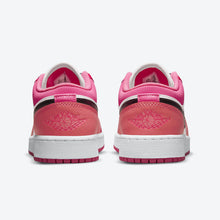 Women's / GS Air Jordan 1 Low "Pinksicle" (White/Rush Pink/Pinksicle)(553560-162)