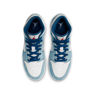 Women's / GS Air Jordan 1 Mid SE "French Blue" (DR6235-401)