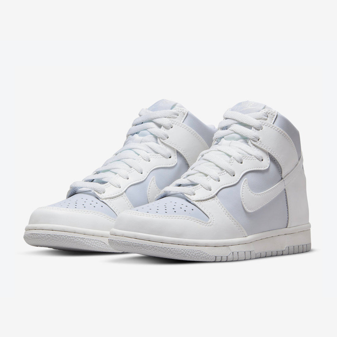 Women's / GS Nike Dunk High (Summit White/Pure Platinum)(DB2179