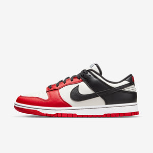 Women's / GS NBA x Nike Dunk Low "Chicago" 75th Anniversary (Black/White/Chile Red)(DO6288-100)