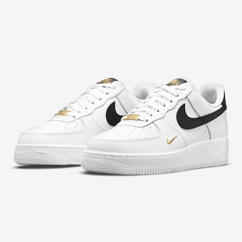 Nike air force deals women's white and black