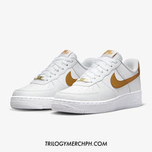 Women's Nike Air Force 1 '07 Next Nature "Gold" (White/Gold Suede)(DN1430-104)