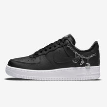 Women's Nike Air Force 1 LX "Black Pendant / Lucky Charm" (Black Metallic/Silver)(DD1525-001)