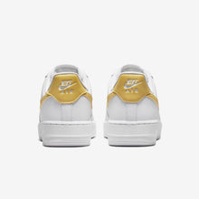 Women's Nike Air Force 1 '07 "Saturn Gold" (White/Saturn Gold)(315115-170)