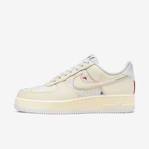 Women's Nike Air Force 1 LV8 '07 "Hangeul Day" (Cashmere/White/University Red)(DO2701-715)