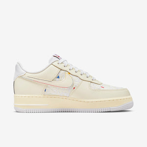 Women's Nike Air Force 1 LV8 '07 "Hangeul Day" (Cashmere/White/University Red)(DO2701-715)