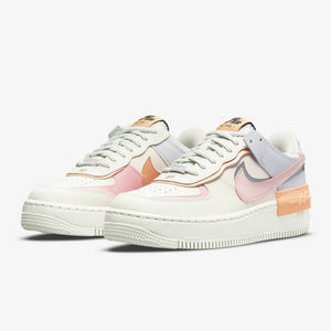 Women's Nike Air Force 1 Shadow "Sail Pink Glaze" (Sail/Orange Chalk/Pink Glaze)(CI0919-111)