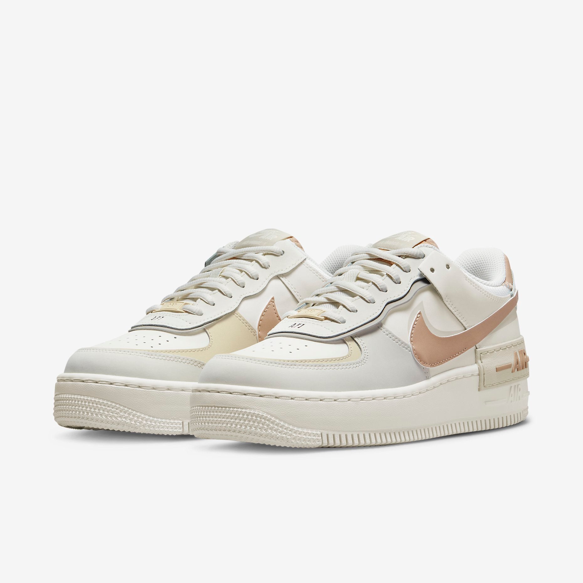 nike air force one light bone