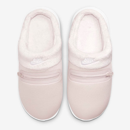 Women's Nike Burrow Cozy Slides (Barely Rose/White)(DC1458-600)