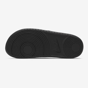 Women's Nike Chinelo Offcourt Icon Clash Slides (Black/White)(BQ4632-002)