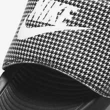 Women's Nike Victori One "Pattern" Print Slides (Black/White)(CN9676-009)