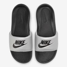 Women's Nike Victori One Slides (Black/Metallic Silver) (CN9677-006)