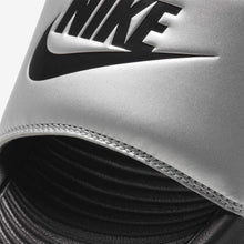 Women's Nike Victori One Slides (Black/Metallic Silver) (CN9677-006)