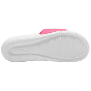 Women's Nike Victori One Slides (White/Sunset Pulse/Black)(CN9677-102)