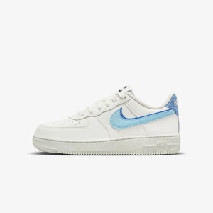 Younger Kids / PS Nike Air Force 1 LV8 (White/Blue Chill)(DV0751-100)