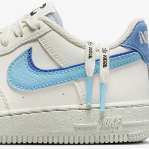 Younger Kids / PS Nike Air Force 1 LV8 (White/Blue Chill)(DV0751-100)