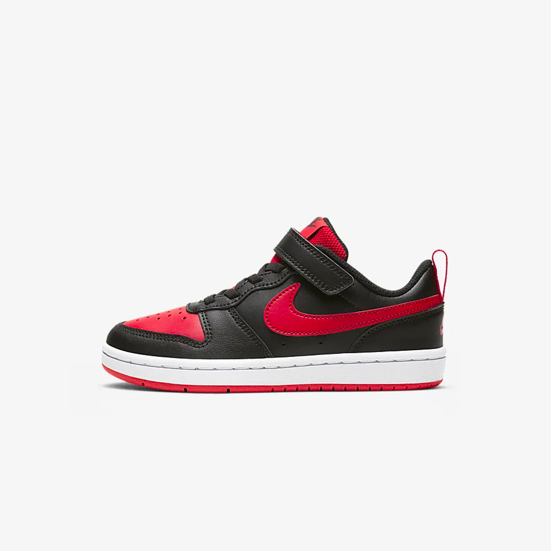 nike black court borough low 2 trainers youth