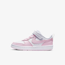 Younger Kids / PS Nike Court Borough Low 2 SE (White/Pink Foam)(DQ0473-100)