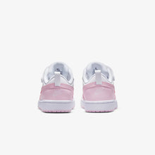Younger Kids / PS Nike Court Borough Low 2 SE (White/Pink Foam)(DQ0473-100)