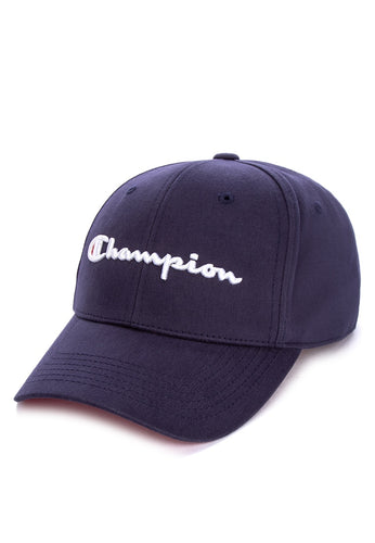 Champion Classic Twill Strapback Dad Hat (Navy)