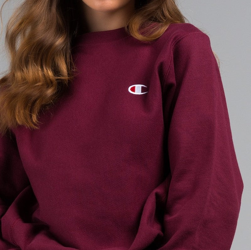 Maroon champion outlet crewneck