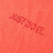 Men's Nike "Just Do It" Embroidered Tee (Magic Ember)(Loose Fit)(CT4572-814)