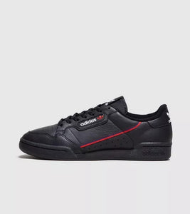 Adidas Originals Continental 80 (Black/ Scarlet)