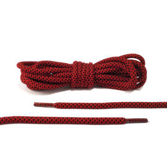 Black and Red Rope Laces