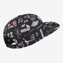 Air Jordan Pro All Over Print Snapback Cap (Black)