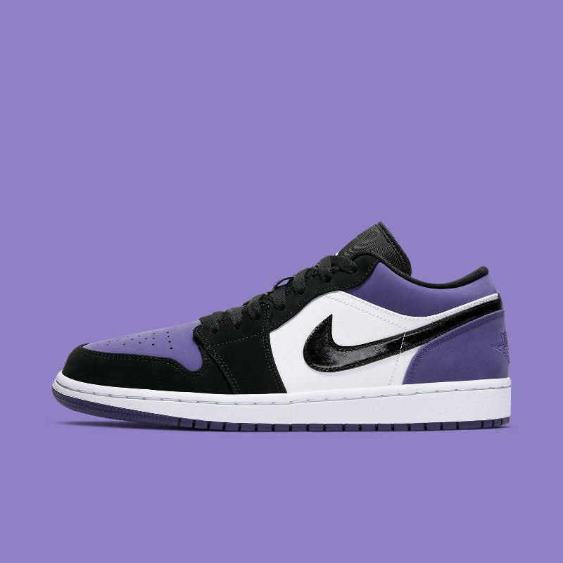 Mens Purple Jordan One Low Men's Air Jordan Low GOLF